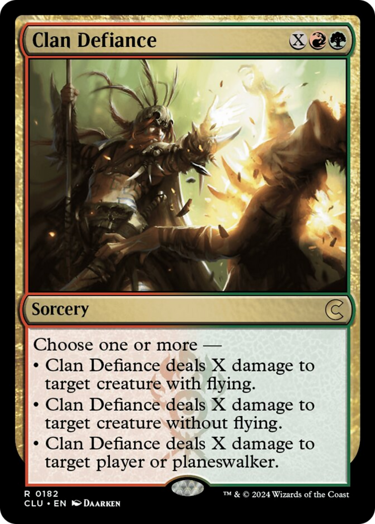 Clan Defiance [Ravnica: Clue Edition] | L.A. Mood Comics and Games