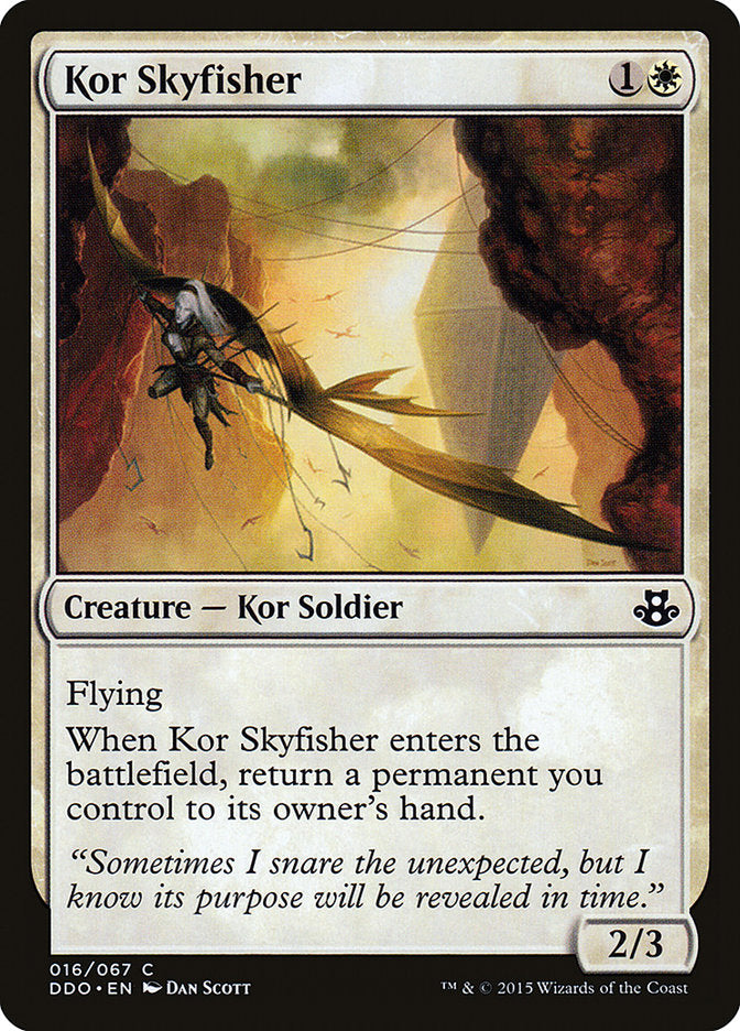 Kor Skyfisher [Duel Decks: Elspeth vs. Kiora] | L.A. Mood Comics and Games