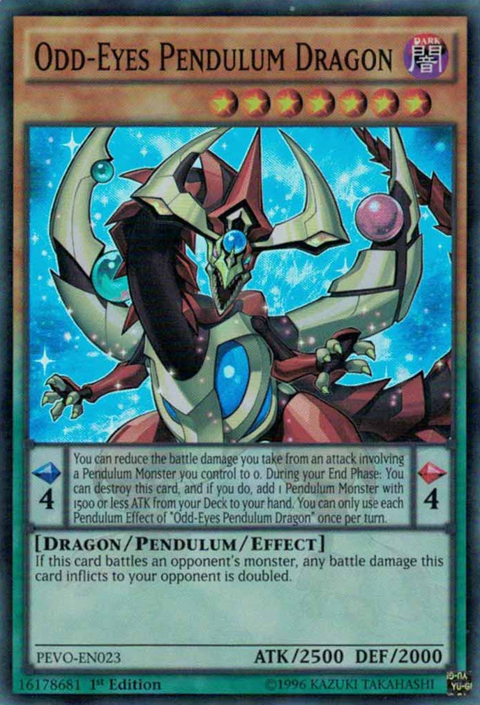 Odd-Eyes Pendulum Dragon [PEVO-EN023] Super Rare | L.A. Mood Comics and Games