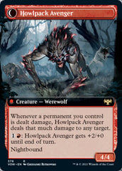 Ill-Tempered Loner // Howlpack Avenger (Extended Art) [Innistrad: Crimson Vow] | L.A. Mood Comics and Games