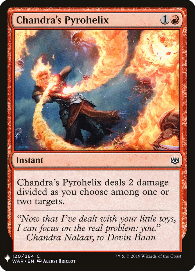Chandra's Pyrohelix [Mystery Booster] | L.A. Mood Comics and Games