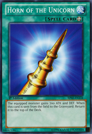 Horn of the Unicorn [BP02-EN134] Mosaic Rare | L.A. Mood Comics and Games