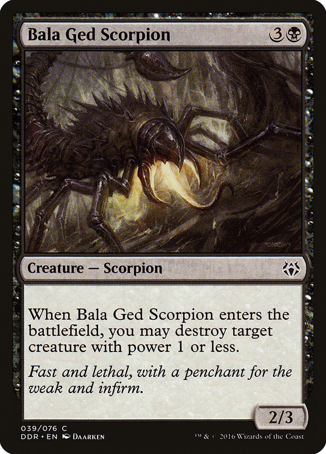 Bala Ged Scorpion [Duel Decks: Nissa vs. Ob Nixilis] | L.A. Mood Comics and Games