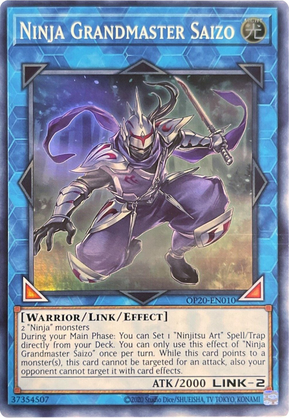 Ninja Grandmaster Saizo [OP20-EN010] Super Rare | L.A. Mood Comics and Games