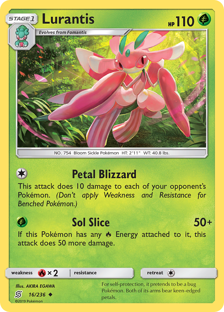 Lurantis (16/236) [Sun & Moon: Unified Minds] | L.A. Mood Comics and Games