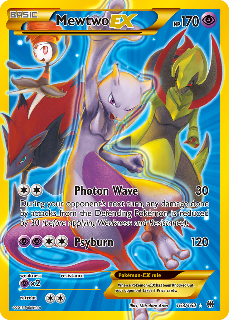 Mewtwo EX (163/162) [XY: BREAKthrough] | L.A. Mood Comics and Games