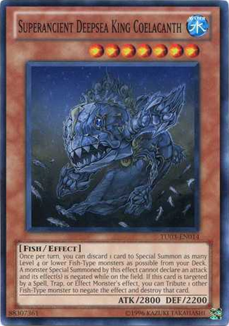 Superancient Deepsea King Coelacanth [TU03-EN014] Common | L.A. Mood Comics and Games