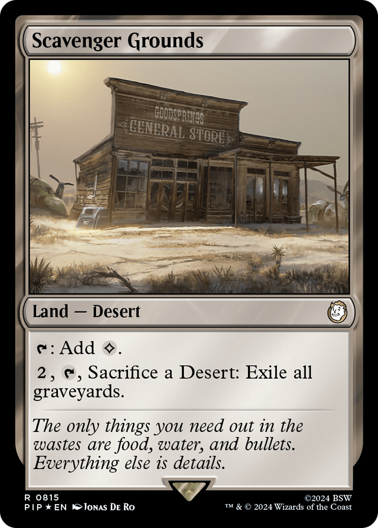 Scavenger Grounds (Surge Foil) [Fallout] | L.A. Mood Comics and Games