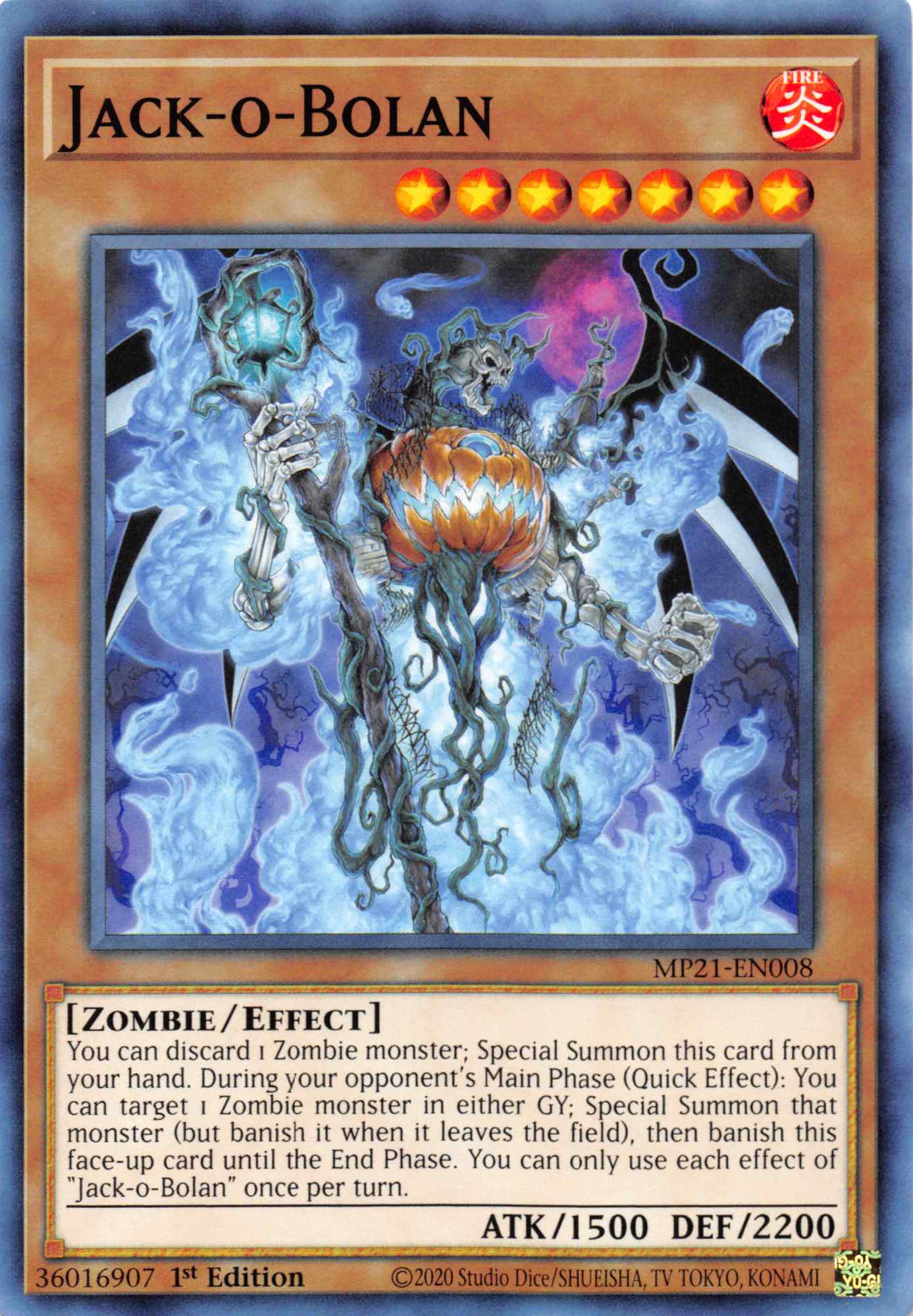 Jack-o-Bolan [MP21-EN008] Common | L.A. Mood Comics and Games