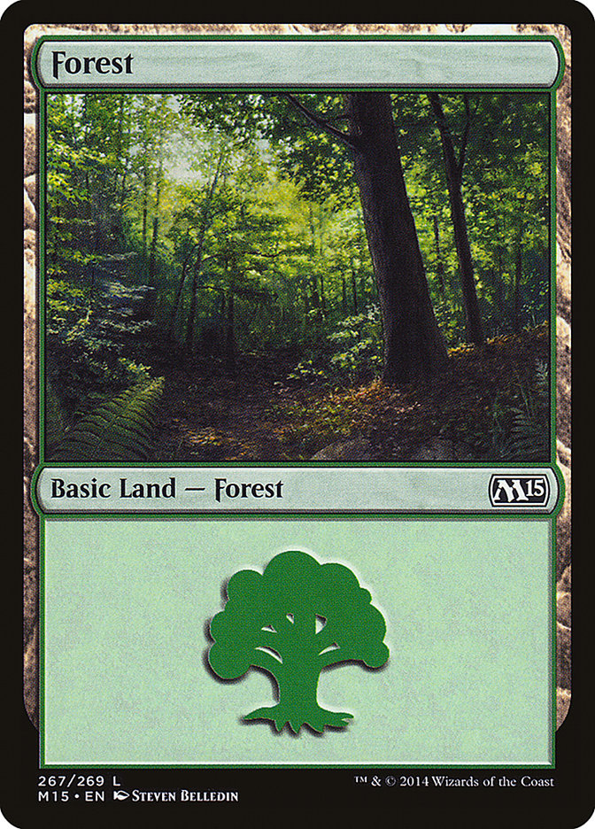 Forest (267) [Magic 2015] | L.A. Mood Comics and Games