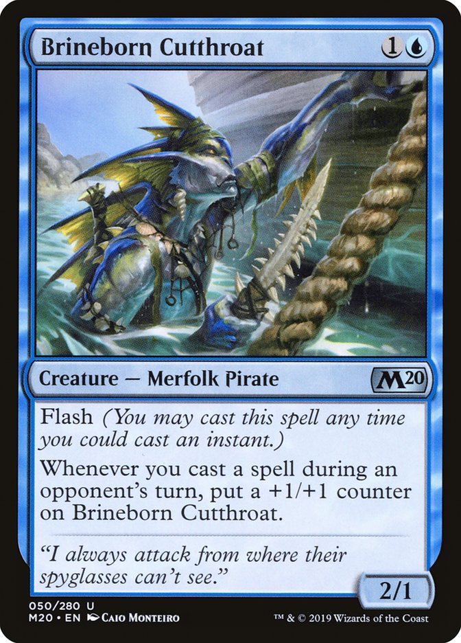 Brineborn Cutthroat [Core Set 2020] | L.A. Mood Comics and Games