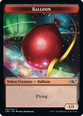 Clown Robot (003) // Balloon Double-Sided Token [Unfinity Tokens] | L.A. Mood Comics and Games