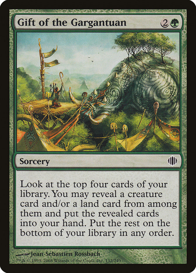 Gift of the Gargantuan [Shards of Alara] | L.A. Mood Comics and Games