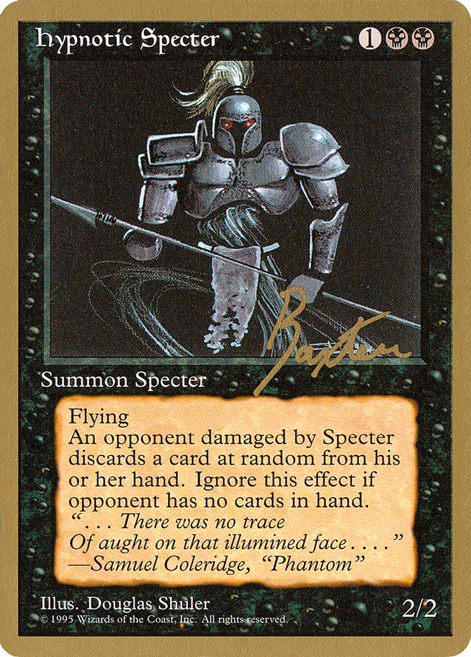 Hypnotic Specter (George Baxter) [Pro Tour Collector Set] | L.A. Mood Comics and Games