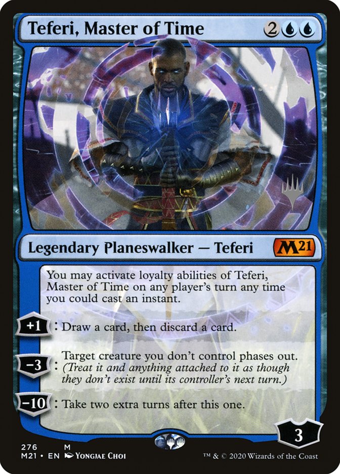 Teferi, Master of Time (Promo Pack) (276) [Core Set 2021 Promos] | L.A. Mood Comics and Games