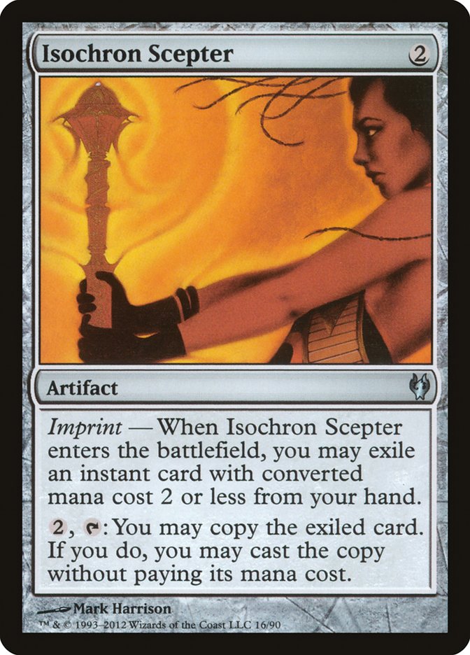 Isochron Scepter [Duel Decks: Izzet vs. Golgari] | L.A. Mood Comics and Games