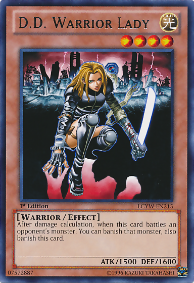 D.D. Warrior Lady [LCYW-EN215] Rare | L.A. Mood Comics and Games