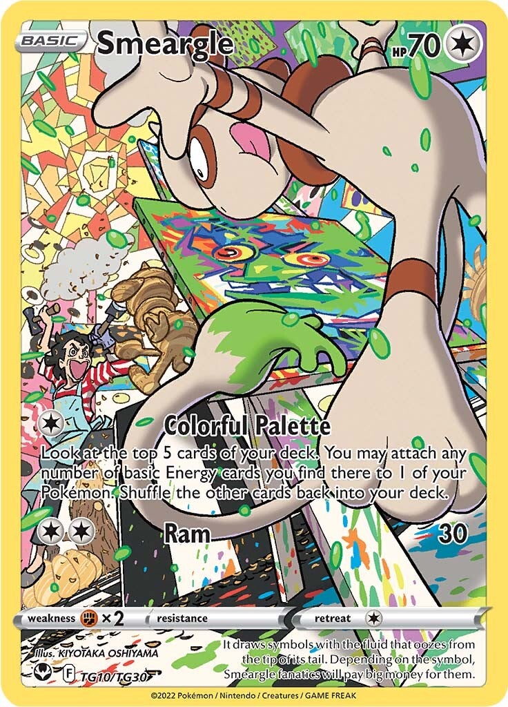 Smeargle (TG10/TG30) [Sword & Shield: Silver Tempest] | L.A. Mood Comics and Games