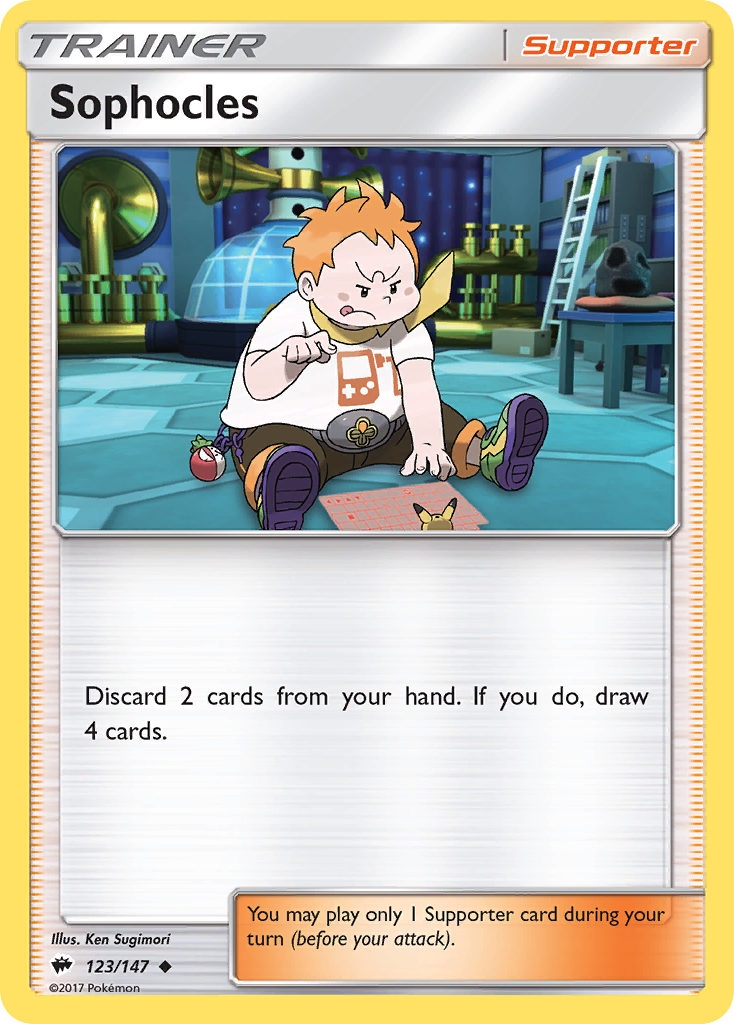 Sophocles (123/147) [Sun & Moon: Burning Shadows] | L.A. Mood Comics and Games