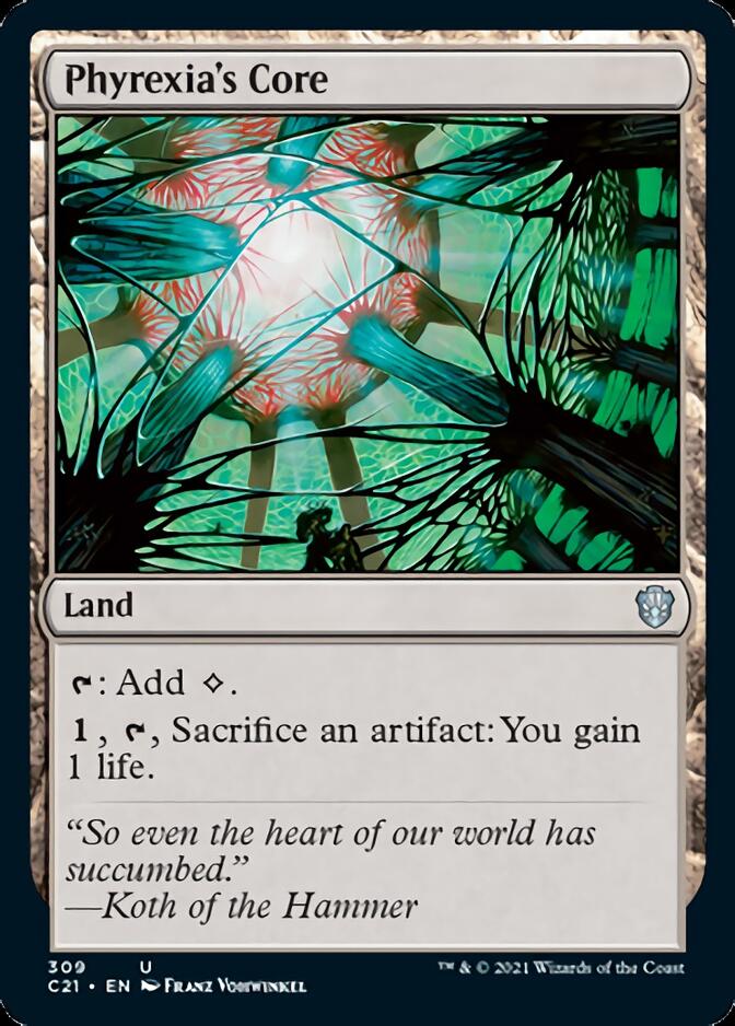 Phyrexia's Core [Commander 2021] | L.A. Mood Comics and Games