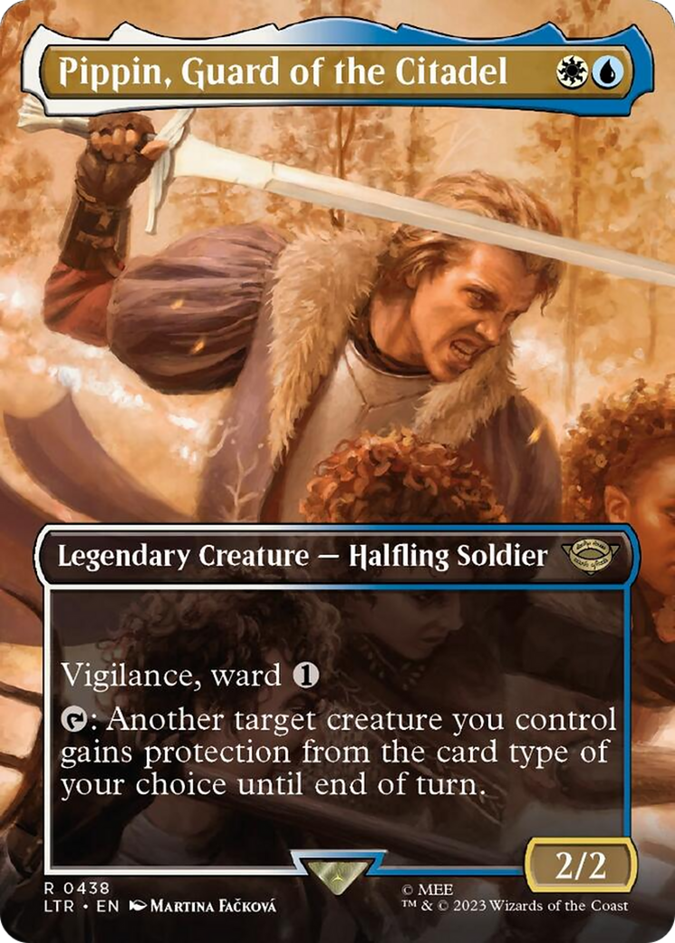 Pippin, Guard of the Citadel (Borderless Alternate Art) [The Lord of the Rings: Tales of Middle-Earth] | L.A. Mood Comics and Games