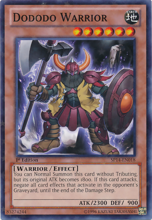 Dododo Warrior [SP14-EN018] Starfoil Rare | L.A. Mood Comics and Games