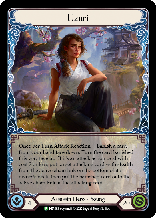 Uzuri [HER083] (Promo)  Rainbow Foil | L.A. Mood Comics and Games
