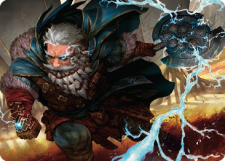 Electrostatic Infantry Art Card [Dominaria United Art Series] | L.A. Mood Comics and Games
