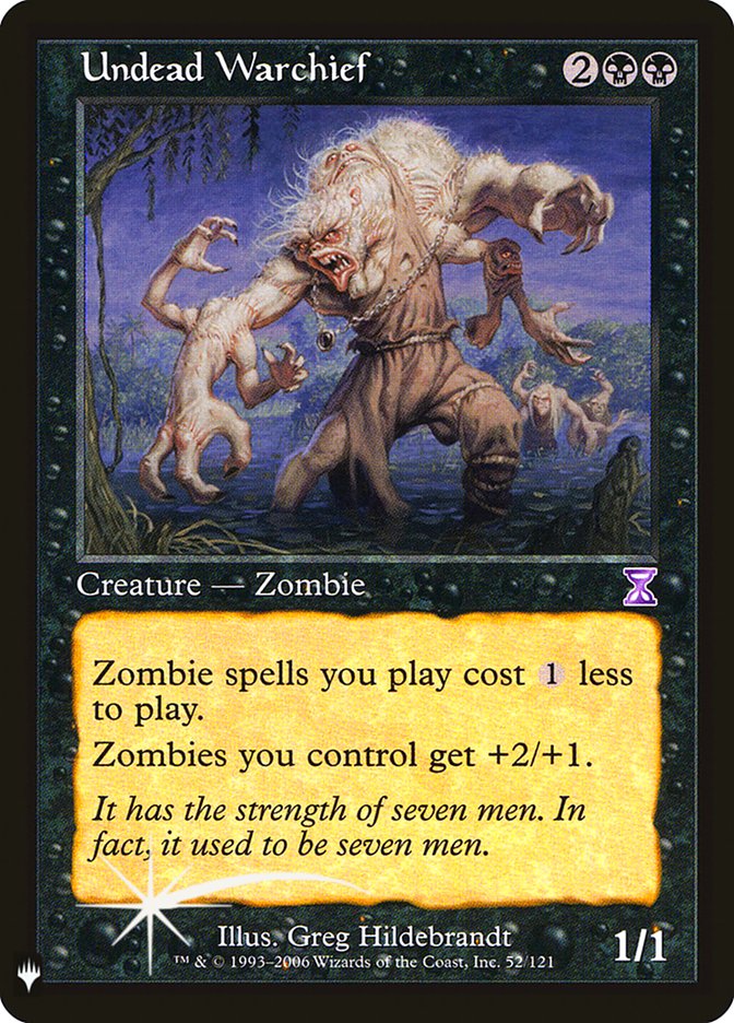 Undead Warchief [Mystery Booster] | L.A. Mood Comics and Games