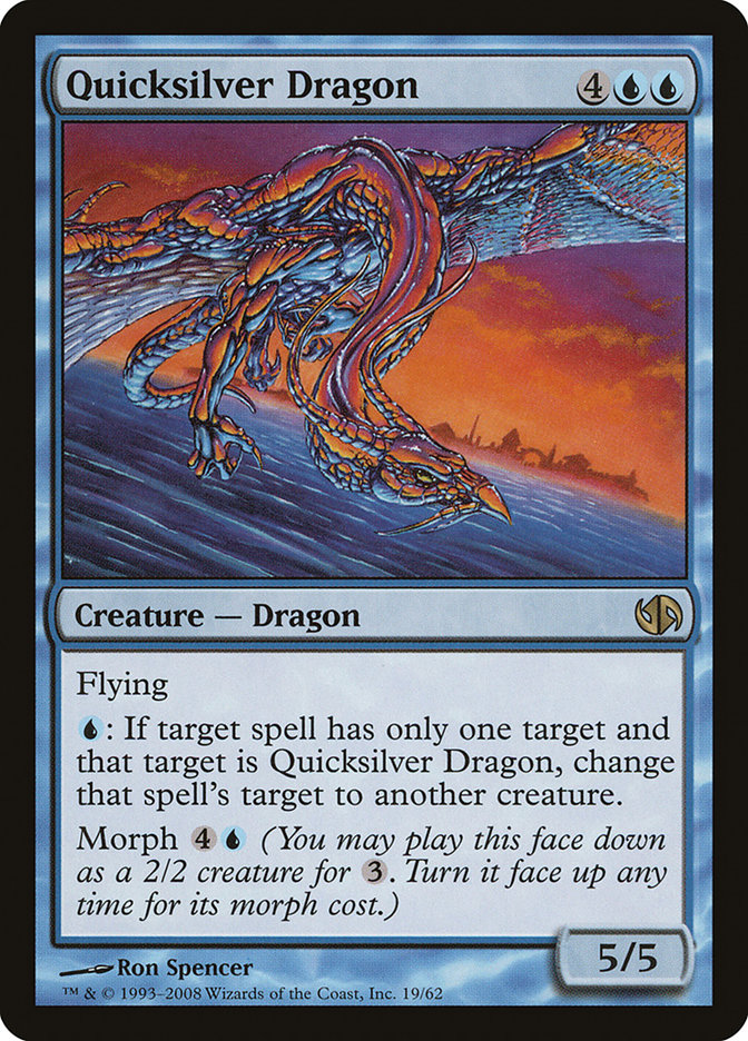 Quicksilver Dragon [Duel Decks: Jace vs. Chandra] | L.A. Mood Comics and Games