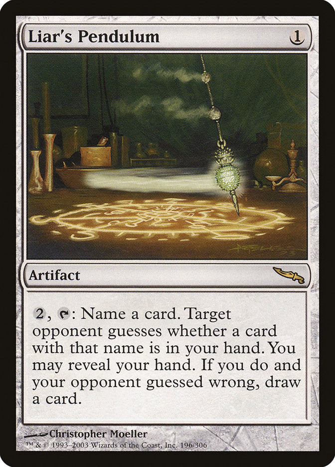 Liar's Pendulum [Mirrodin] | L.A. Mood Comics and Games