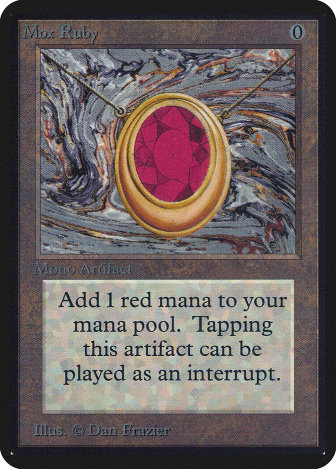 Mox Ruby [Alpha Edition] | L.A. Mood Comics and Games