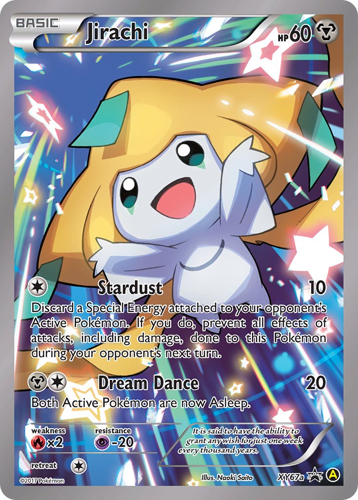 Jirachi (XY67a) [Alternate Art Promos] | L.A. Mood Comics and Games