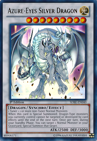 Azure-Eyes Silver Dragon [SDBE-EN040] Ultra Rare | L.A. Mood Comics and Games