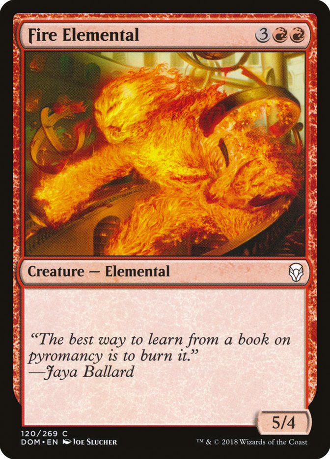 Fire Elemental [Dominaria] | L.A. Mood Comics and Games