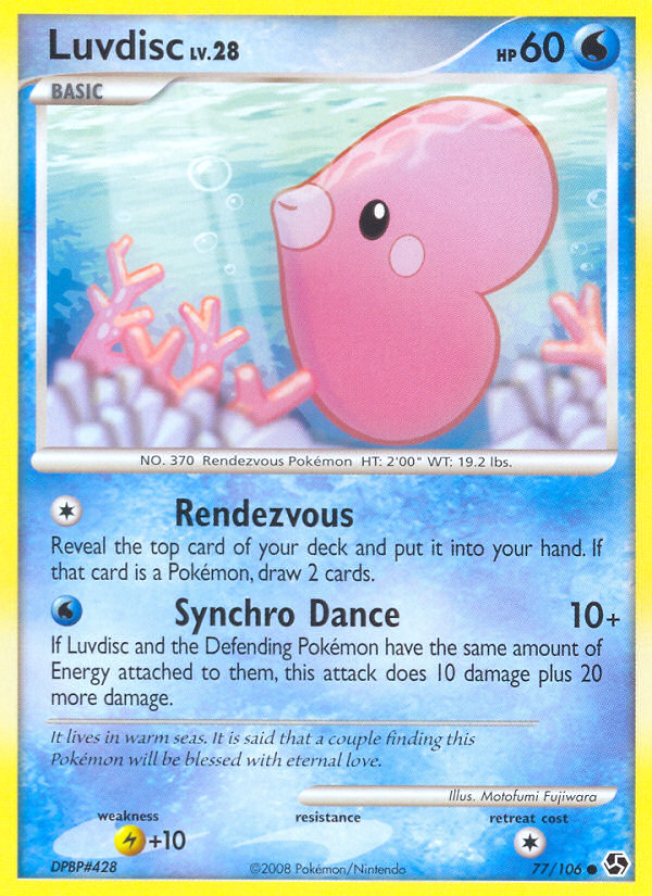 Luvdisc (77/106) [Diamond & Pearl: Great Encounters] | L.A. Mood Comics and Games