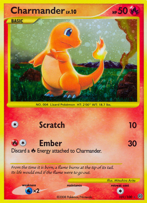 Charmander (101/100) [Diamond & Pearl: Stormfront] | L.A. Mood Comics and Games