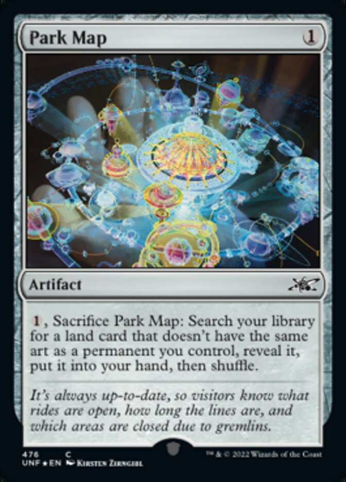 Park Map (Galaxy Foil) [Unfinity] | L.A. Mood Comics and Games