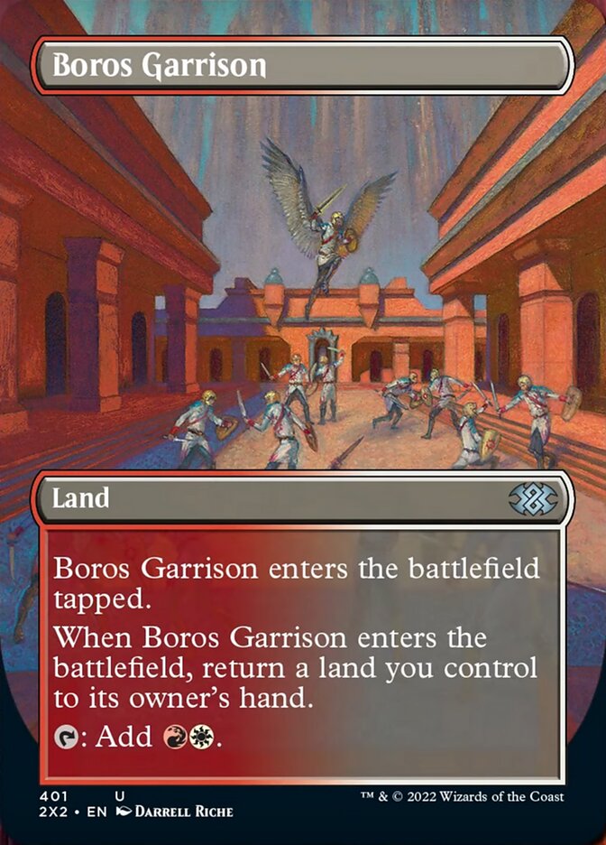 Boros Garrison (Borderless Alternate Art) [Double Masters 2022] | L.A. Mood Comics and Games