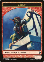 Weird // Goblin Double-Sided Token [Guilds of Ravnica Guild Kit Tokens] | L.A. Mood Comics and Games