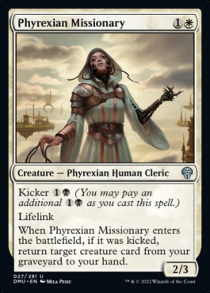 Phyrexian Missionary [Dominaria United] | L.A. Mood Comics and Games