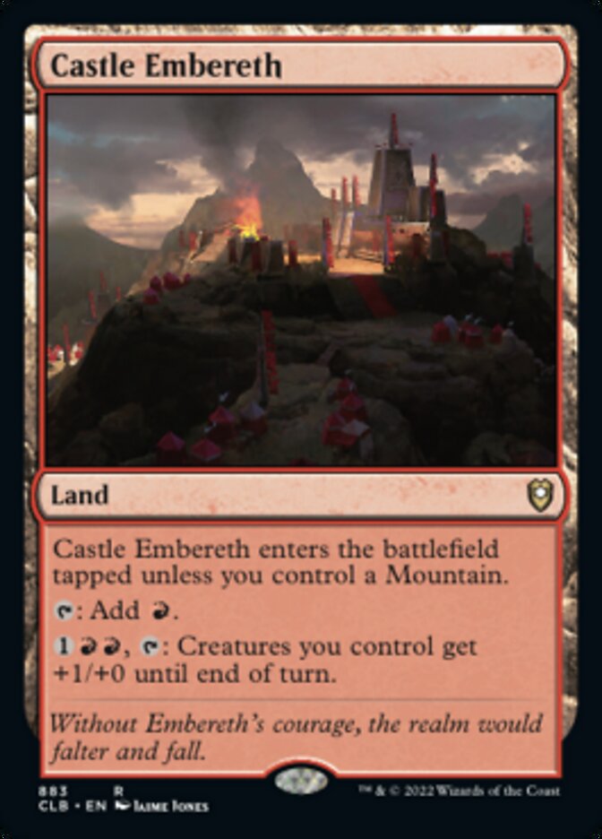 Castle Embereth [Commander Legends: Battle for Baldur's Gate] | L.A. Mood Comics and Games