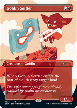 Goblin Settler (Borderless) [Secret Lair Drop Series] | L.A. Mood Comics and Games