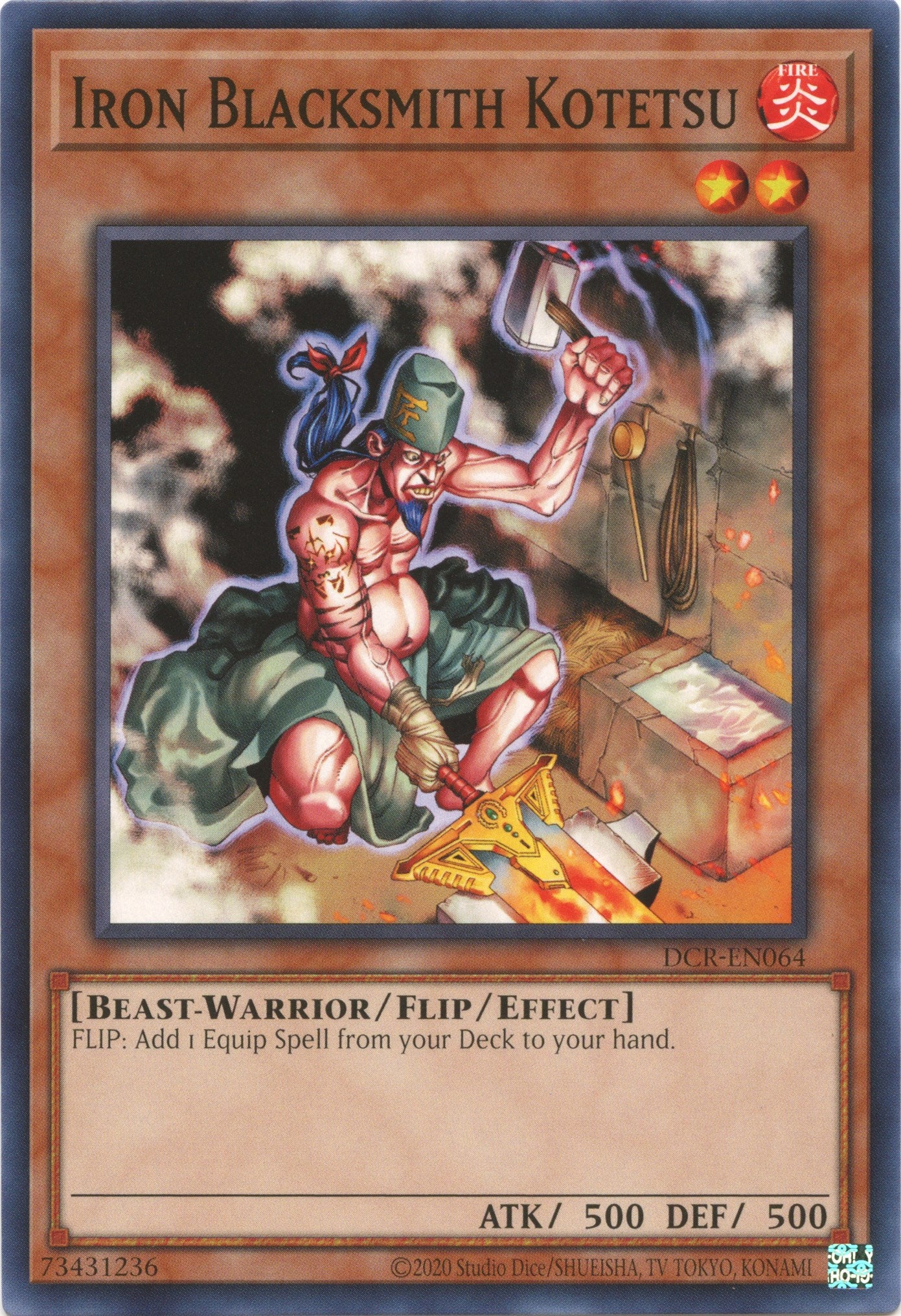 Iron Blacksmith Kotetsu (25th Anniversary) [DCR-EN064] Common | L.A. Mood Comics and Games