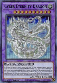 Cyber Eternity Dragon (Green) [LDS2-EN033] Ultra Rare | L.A. Mood Comics and Games