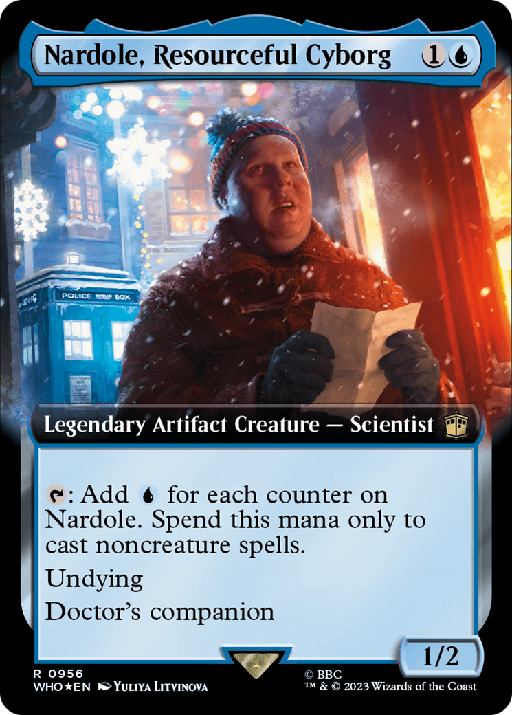 Nardole, Resourceful Cyborg (Extended Art) (Surge Foil) [Doctor Who] | L.A. Mood Comics and Games