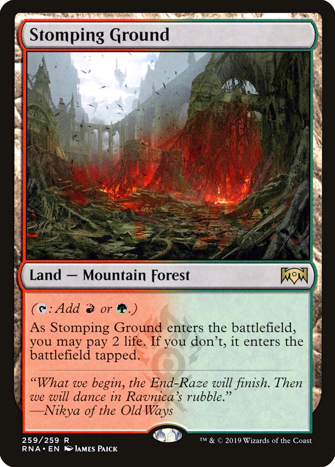 Stomping Ground [Ravnica Allegiance] | L.A. Mood Comics and Games