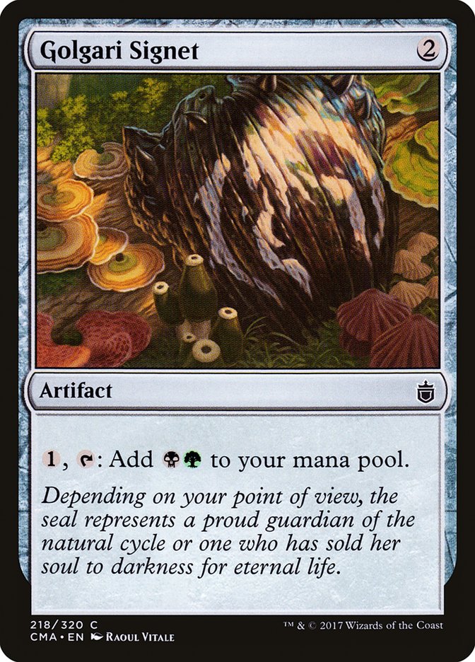 Golgari Signet [Commander Anthology] | L.A. Mood Comics and Games
