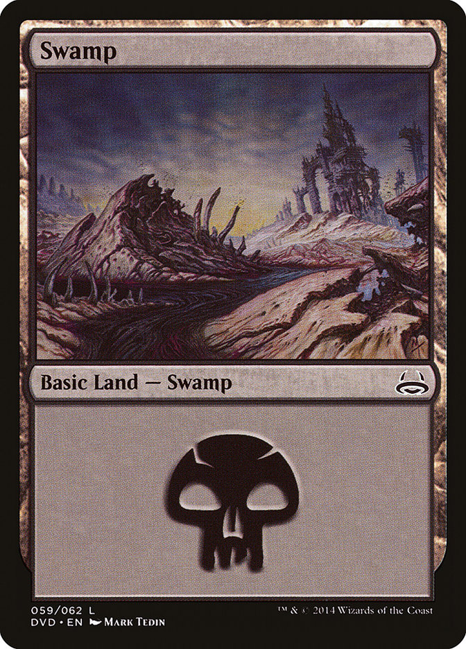 Swamp (59) (Divine vs. Demonic) [Duel Decks Anthology] | L.A. Mood Comics and Games