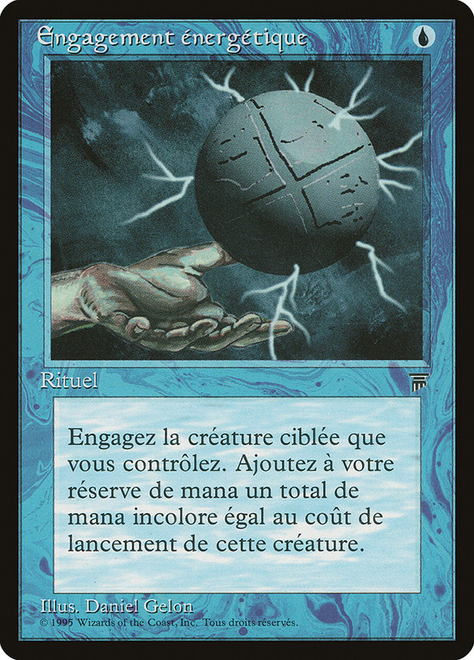 Energy Tap (French) - "Engagement energetique" [Renaissance] | L.A. Mood Comics and Games